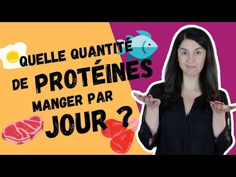 Combien de protéine par jour pour un régime efficace?